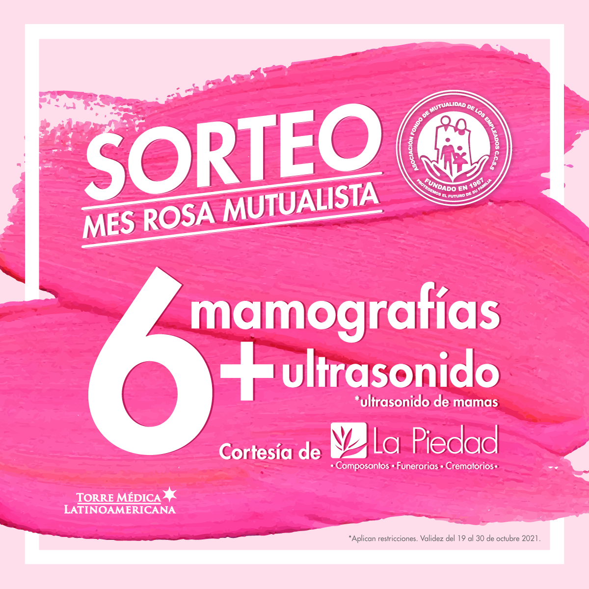 Sorteo Mes Rosa Mutualista