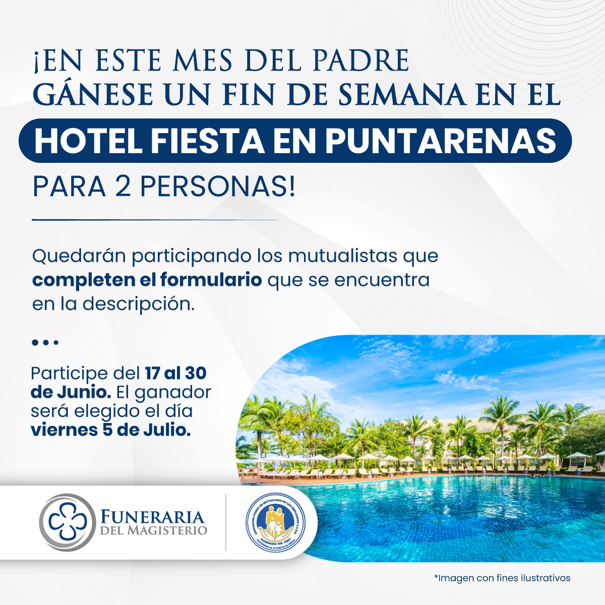Dinámica comercial: Gánese un Fin de Semana en el Hotel Fiesta en Puntarenas
