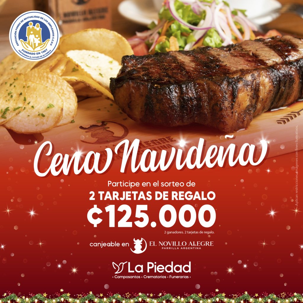 Dinámica comercial: Cena Navideña